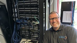 KJL Group engineer working on infrastructure